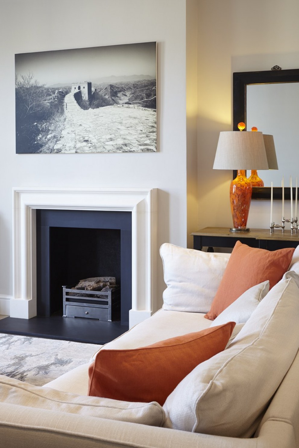 Kings Road Apartment  | Living Room   | Interior Designers